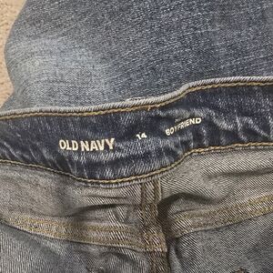 Old Navy Boyfriend Medium-Dark Wash Jeans